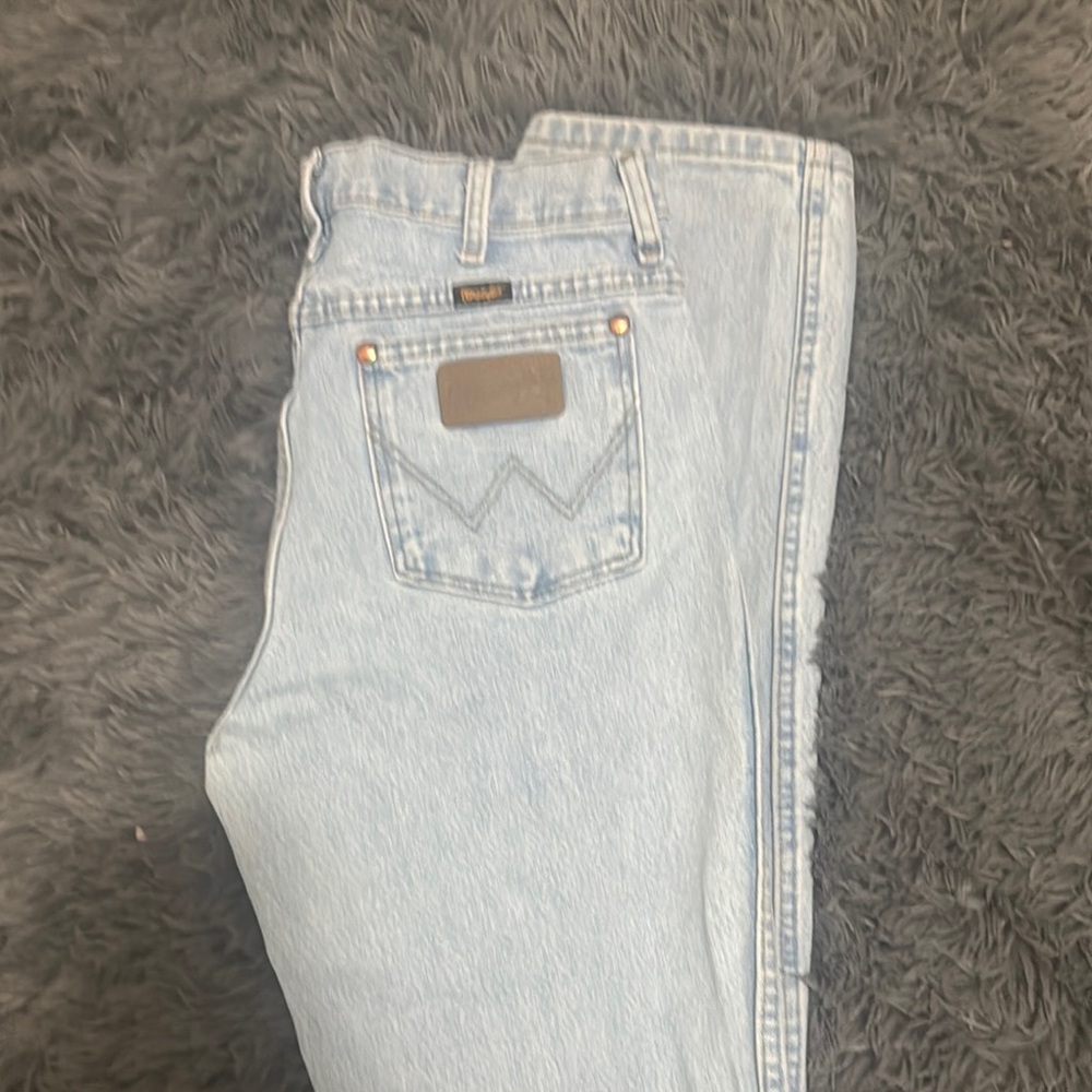 90’s Vintage Wrangler light Blue Boot Cut Jeans Classic Style
